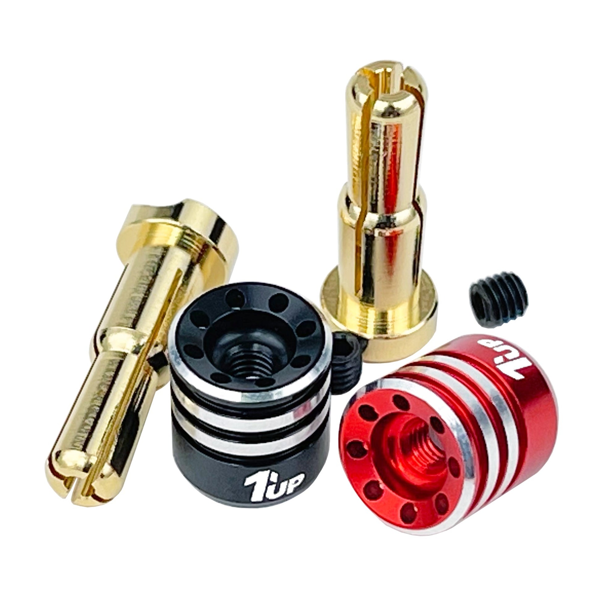 Heatsink Bullet Plugs & Grips, 4/5 Stepped - Dirt Cheap RC SAVING YOU MONEY, ONE PART AT A TIME