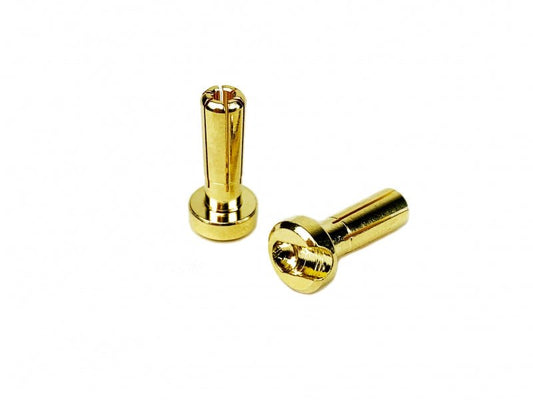 LowPro Bullet Plugs, 4mm, 1 Pair - Dirt Cheap RC SAVING YOU MONEY, ONE PART AT A TIME