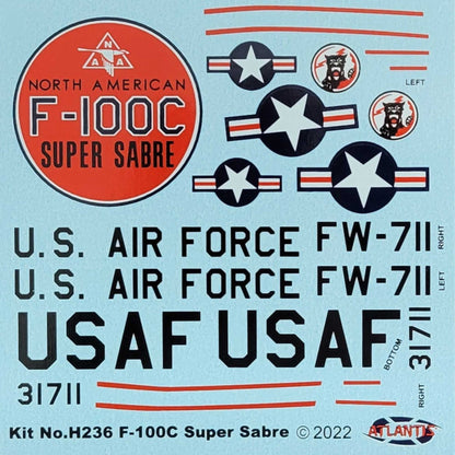 1/70 Scale F-100C Super Sabre - Dirt Cheap RC SAVING YOU MONEY, ONE PART AT A TIME