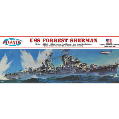 1/320 USS Forrest Sherman Destroyer Plastic Model Kit - Dirt Cheap RC SAVING YOU MONEY, ONE PART AT A TIME