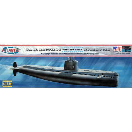 1/300 SSN 571 Nautilus Submarine Plastic Model Kit - Dirt Cheap RC SAVING YOU MONEY, ONE PART AT A TIME