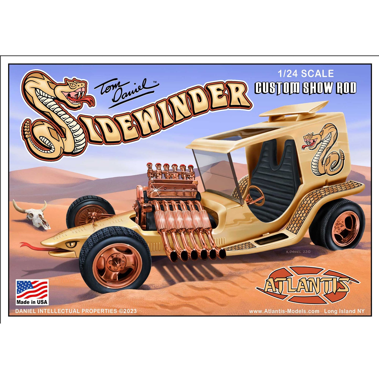 1/24 Tom Daniel Sidewinder Custom Show Rod Plastic Model - Dirt Cheap RC SAVING YOU MONEY, ONE PART AT A TIME