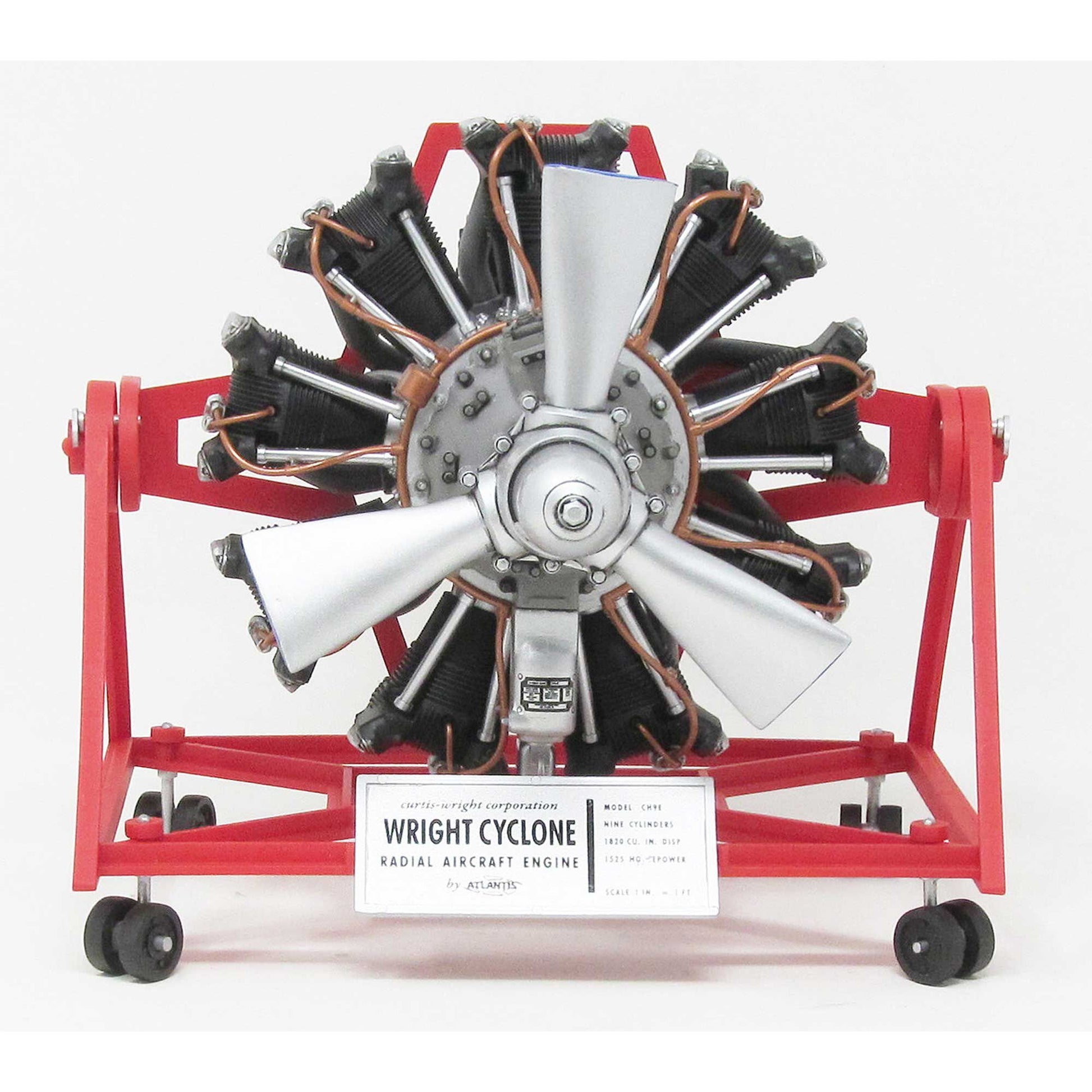 1/12 Wright Cyclone 9 Radial Engine STEM Plastic Model Kit - Dirt Cheap RC SAVING YOU MONEY, ONE PART AT A TIME