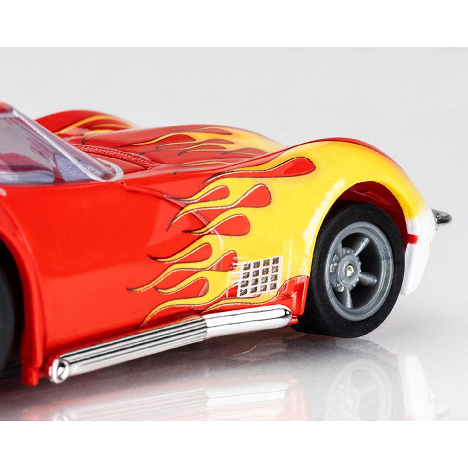 Corvette 1970 Red/Yellow Wildfire HO Scale Slot Car - Dirt Cheap RC SAVING YOU MONEY, ONE PART AT A TIME