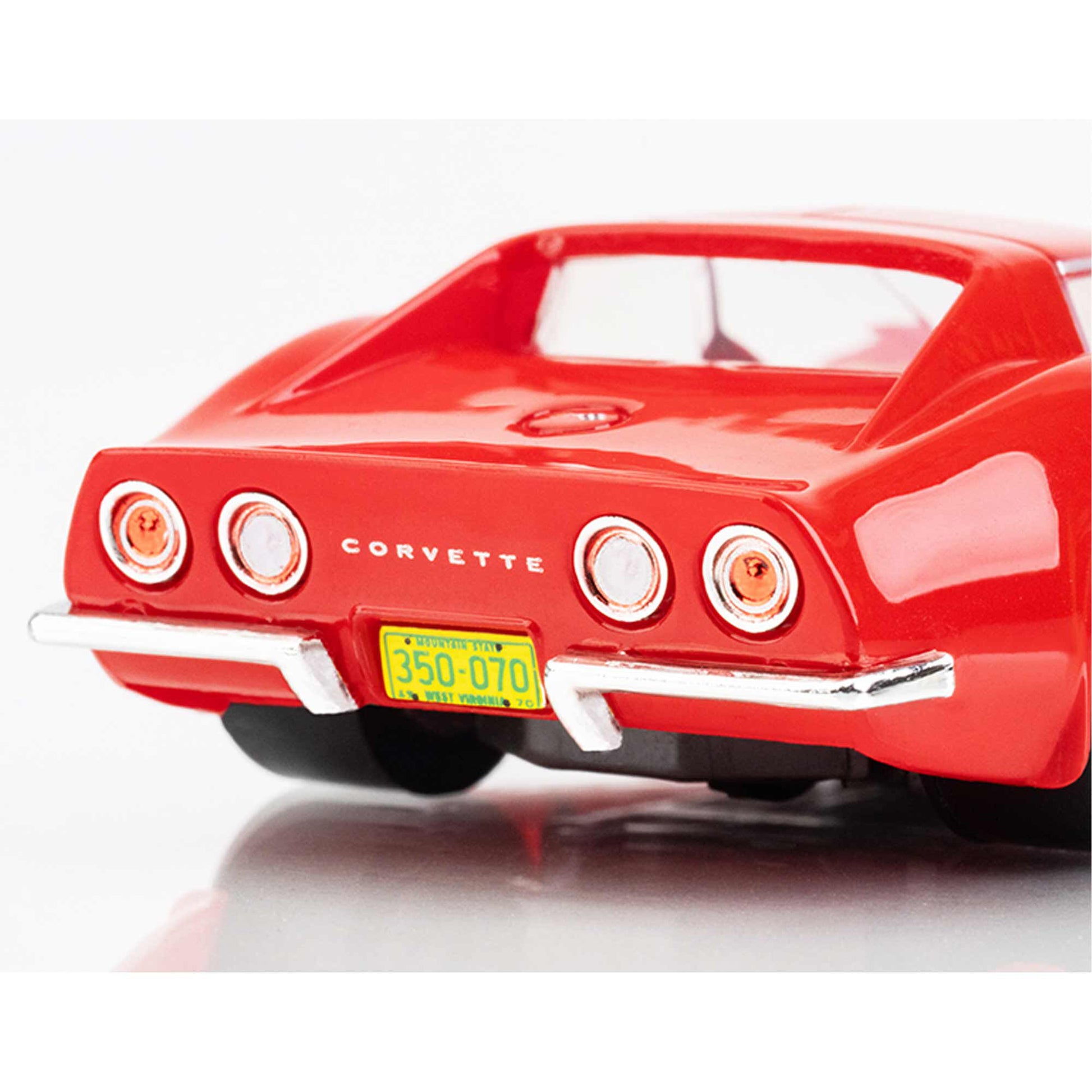 Corvette 1970 Red/Yellow Wildfire HO Scale Slot Car - Dirt Cheap RC SAVING YOU MONEY, ONE PART AT A TIME