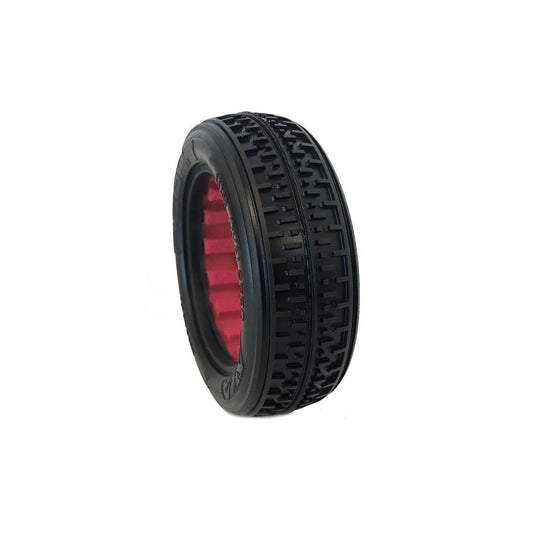 1/10 Rebar Front 2WD Tires, Soft with Red Inserts (2): Buggy - Dirt Cheap RC SAVING YOU MONEY, ONE PART AT A TIME