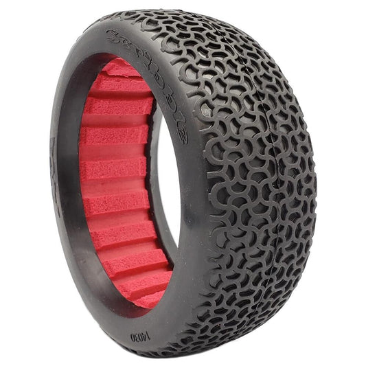 1/8 Scribble Soft Long Wear Tires, Red Inserts (2): Buggy - Dirt Cheap RC SAVING YOU MONEY, ONE PART AT A TIME