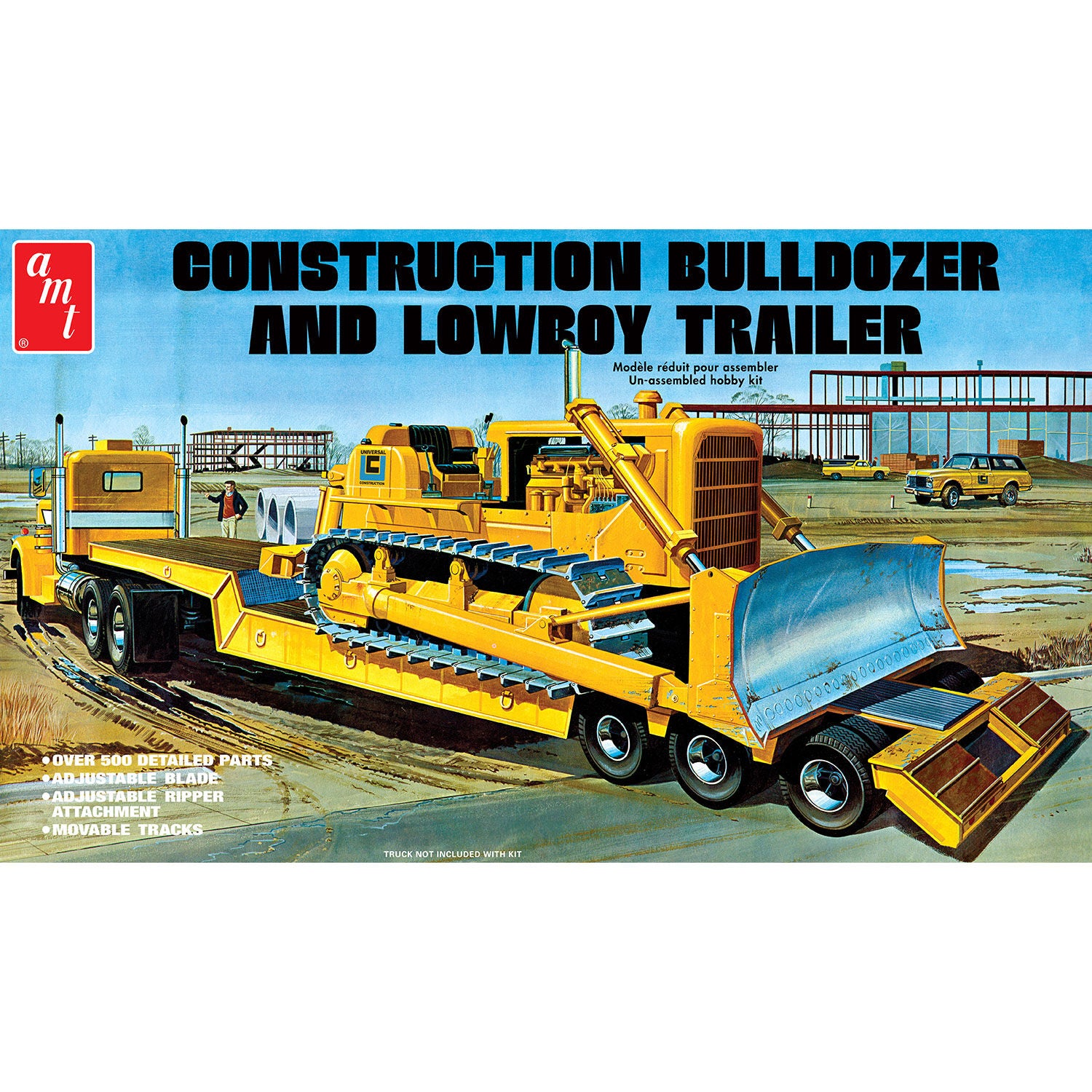 1/25 Lowboy Semi Trailer & Bulldozer Combo - Dirt Cheap RC SAVING YOU MONEY, ONE PART AT A TIME