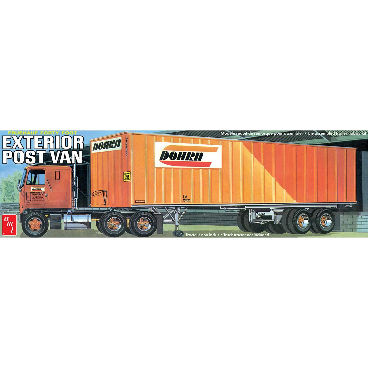 1/25 40' Fruehauf Exterior Post Trailer Dohrn - Dirt Cheap RC SAVING YOU MONEY, ONE PART AT A TIME