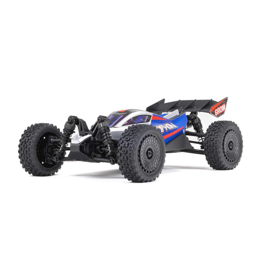 Arrma TYPHON GROM 4x4 SMART Small Scale Buggy Blue/Silver