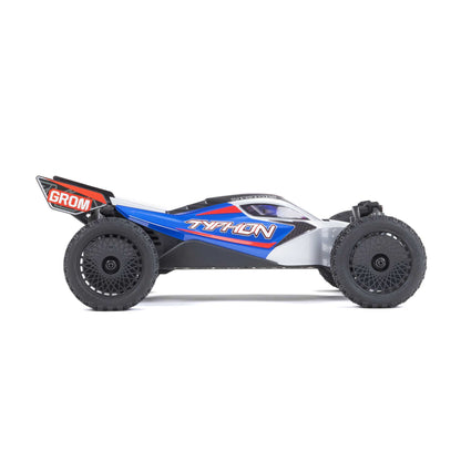 Arrma TYPHON GROM 4x4 SMART Small Scale Buggy Blue/Silver