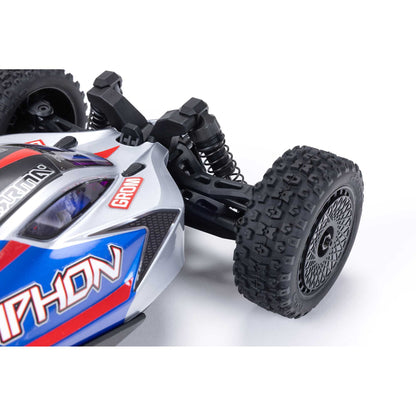 Arrma TYPHON GROM 4x4 SMART Small Scale Buggy Blue/Silver