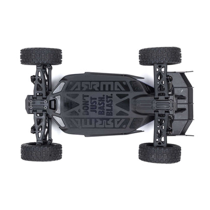 Arrma TYPHON GROM 4x4 SMART Small Scale Buggy Blue/Silver