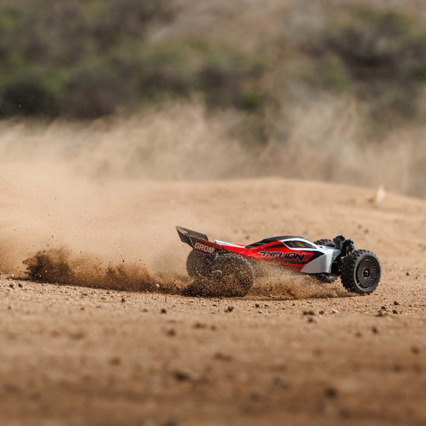 Arrma TYPHON GROM 4x4 SMART Small Scale Buggy Red/White