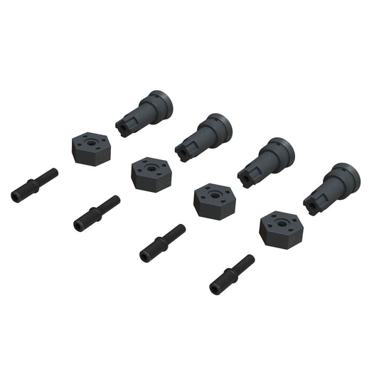 Wheel Axle and Hub Set - Dirt Cheap RC SAVING YOU MONEY, ONE PART AT A TIME