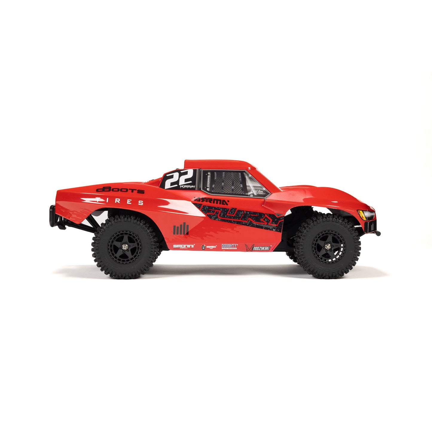 1/10 FURY 2wd SHORT COURSE TRUCK RTR WITH SMART BATTERY & CHARGER, RED