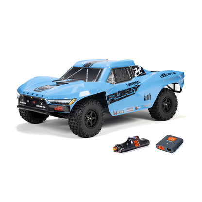 1/10 FURY 2wd SHORT COURSE TRUCK RTR WITH SMART BATTERY & CHARGER, BLUE