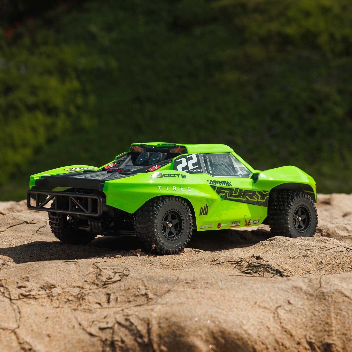 1/10 FURY 2wd SHORT COURSE TRUCK RTR, GREEN