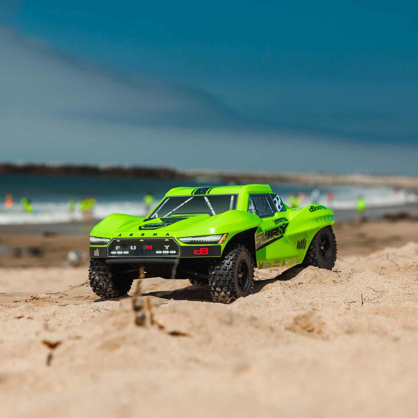 1/10 FURY 2wd SHORT COURSE TRUCK RTR, GREEN