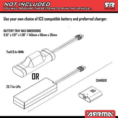 1/10 FURY 2wd SCT RTR (no batt)