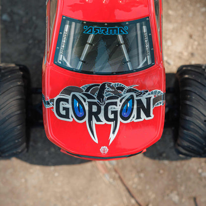 Arrma GORGON 2wd MT 1/10 RTR Smart 3300 7C S120 USB Red