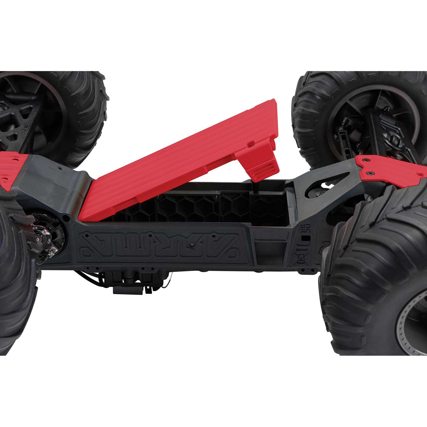 Arrma GORGON 2wd MT 1/10 RTR Smart 3300 7C S120 USB Red