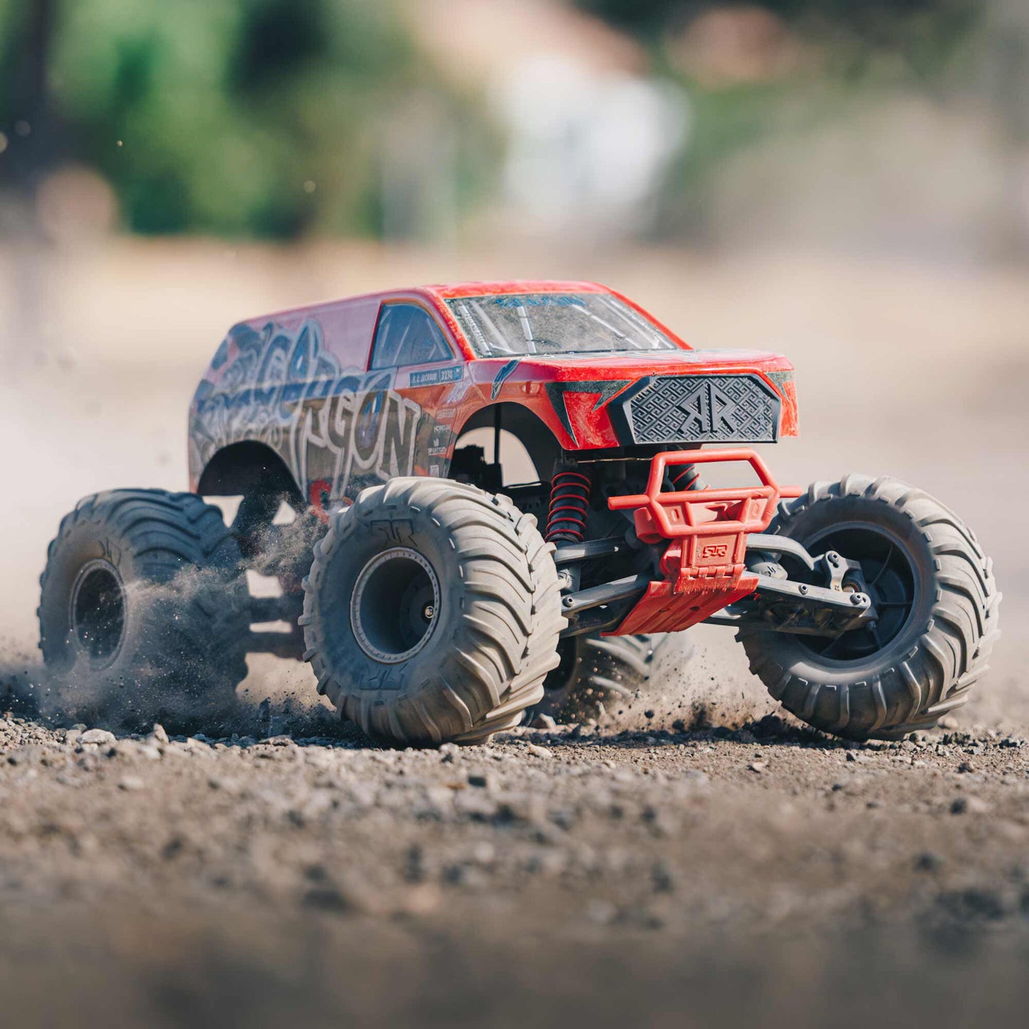 Arrma GORGON 2wd MT 1/10 RTR Smart 3300 7C S120 USB Red