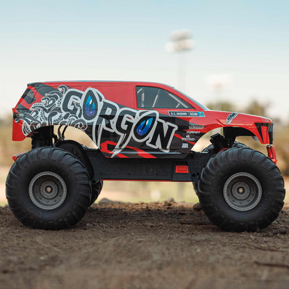 Arrma GORGON 2wd MT 1/10 RTR Smart 3300 7C S120 USB Red