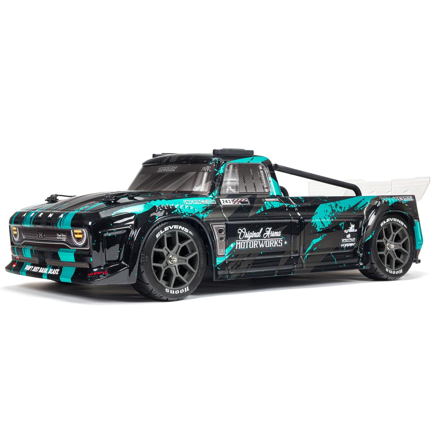 1/8 INFRACTION 3S 4X4 RTR Brushless All-Road Street Bash, Black/Gold