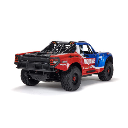 Arrma MOJAVE 4X4 4S BLX 1/8th Scale Desert Truck Blu/Red