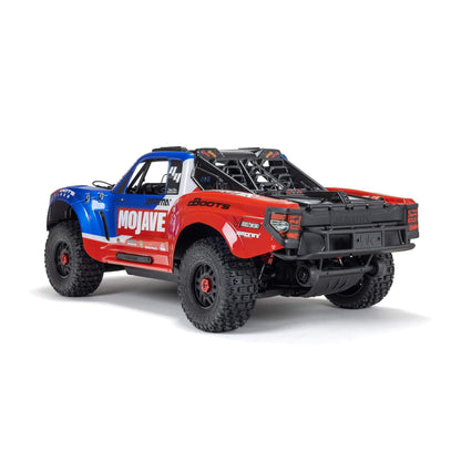 Arrma MOJAVE 4X4 4S BLX 1/8th Scale Desert Truck Blu/Red