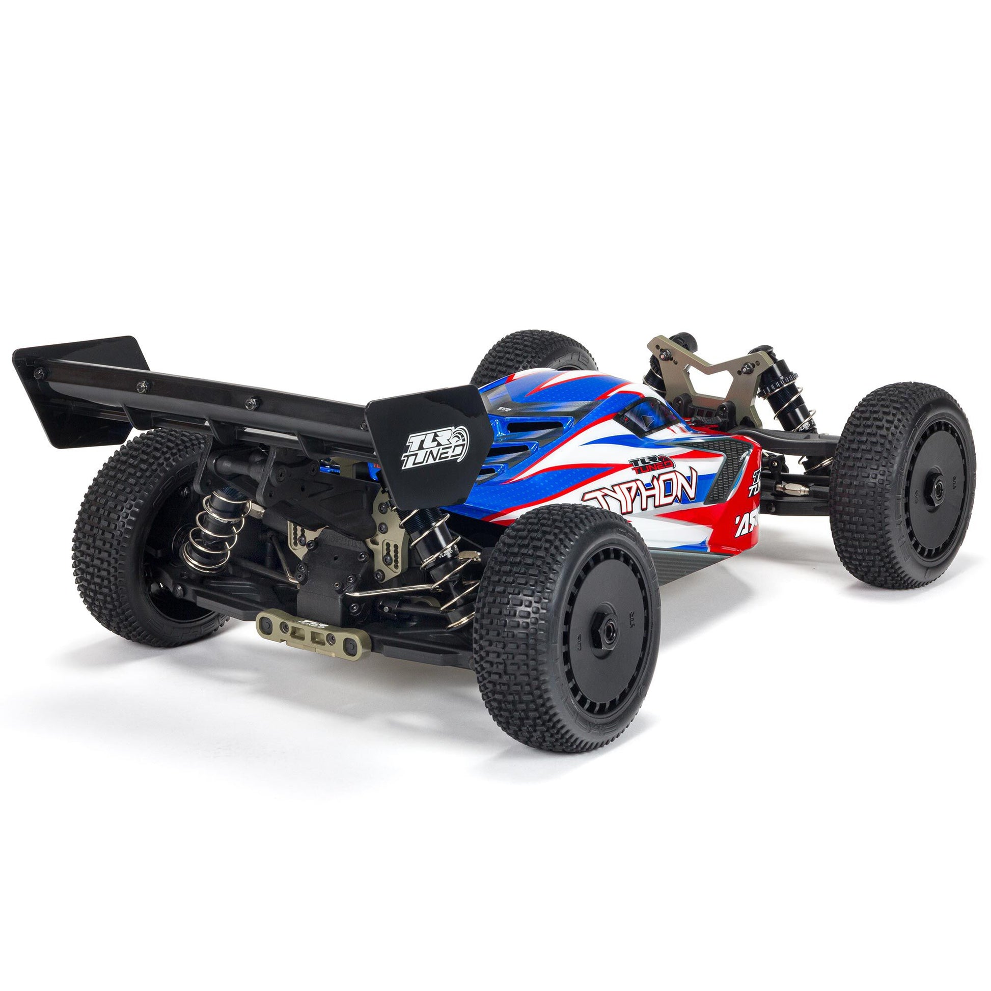 1/8 TLR Tuned TYPHON 6S 4X4 BLX Buggy RTR, Red/Blue - Dirt Cheap RC SAVING YOU MONEY, ONE PART AT A TIME