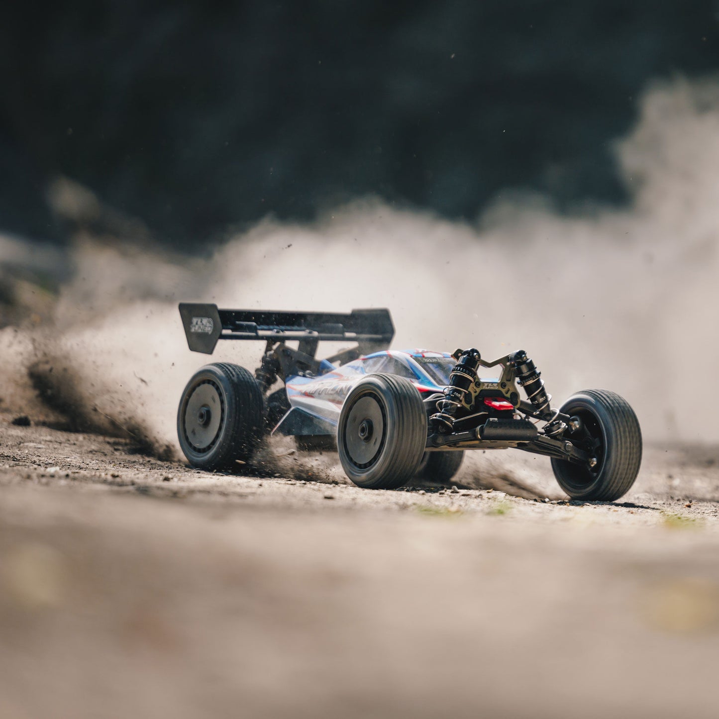 1/8 TLR Tuned TYPHON 6S 4X4 BLX Buggy RTR, Red/Blue - Dirt Cheap RC SAVING YOU MONEY, ONE PART AT A TIME