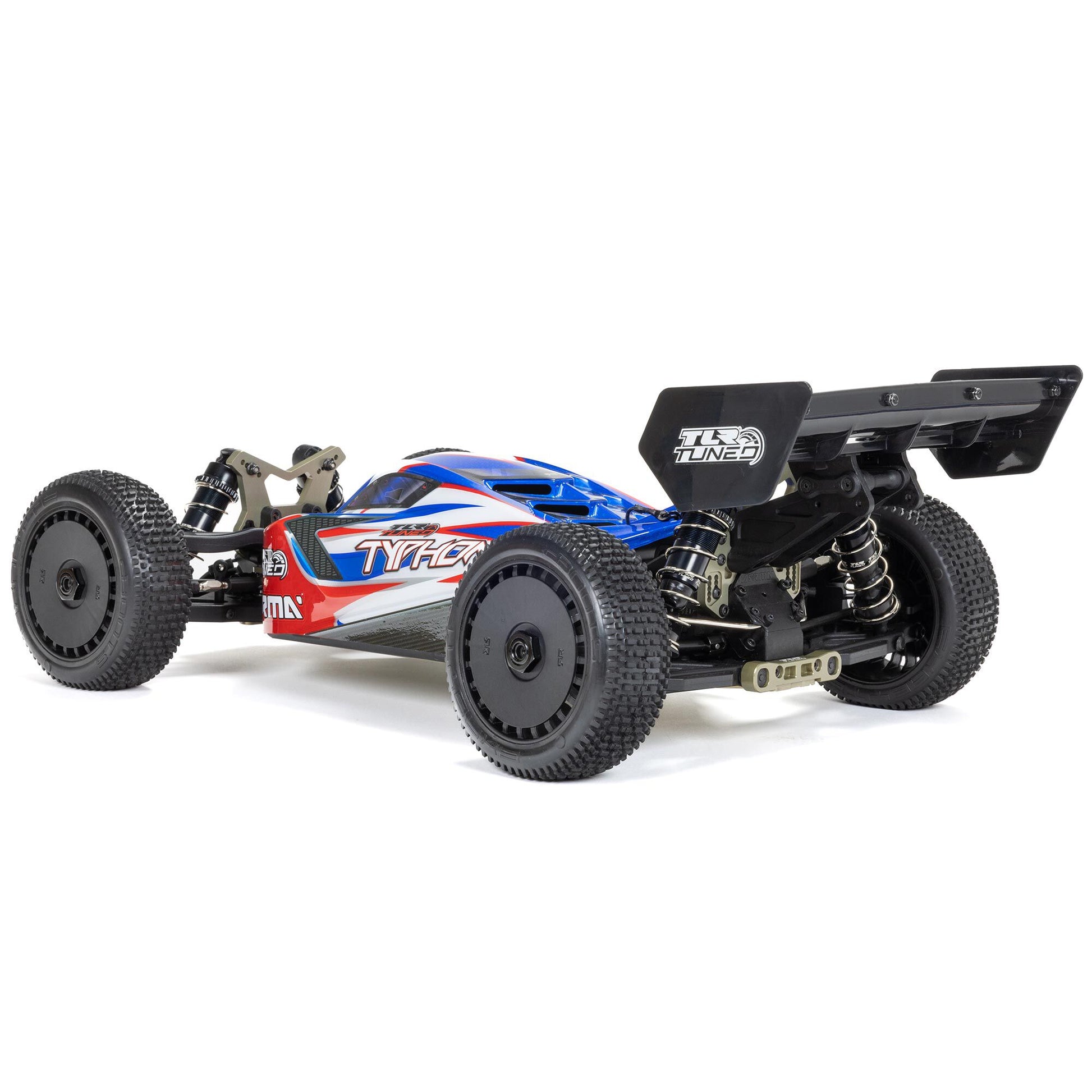 1/8 TLR Tuned TYPHON 6S 4X4 BLX Buggy RTR, Red/Blue - Dirt Cheap RC SAVING YOU MONEY, ONE PART AT A TIME