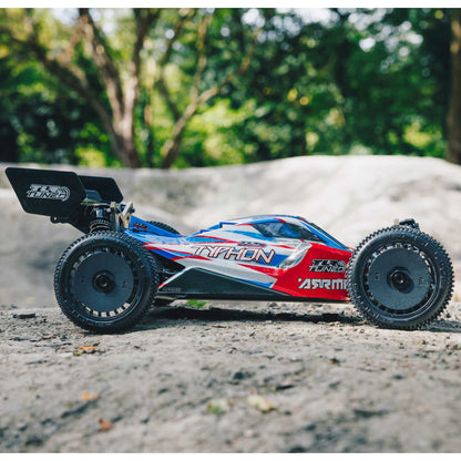 1/8 TLR Tuned TYPHON 6S 4X4 BLX Buggy RTR, Red/Blue - Dirt Cheap RC SAVING YOU MONEY, ONE PART AT A TIME