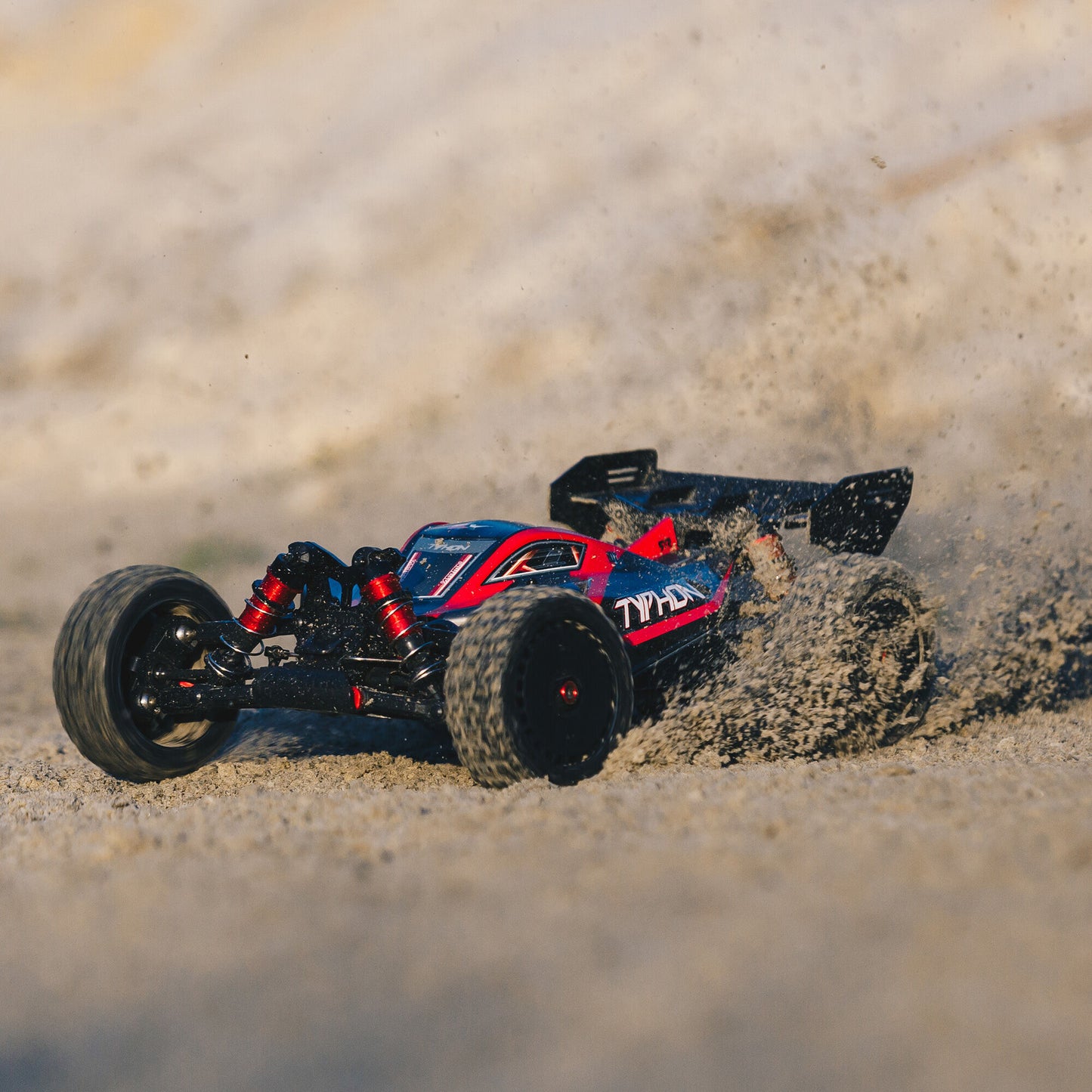 1/8 TYPHON 6S V5 4X4 BLX Buggy with Spektrum Firma RTR, Black - Dirt Cheap RC SAVING YOU MONEY, ONE PART AT A TIME