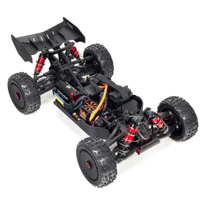 1/8 TYPHON 6S V5 4X4 BLX Buggy with Spektrum Firma RTR, Black - Dirt Cheap RC SAVING YOU MONEY, ONE PART AT A TIME