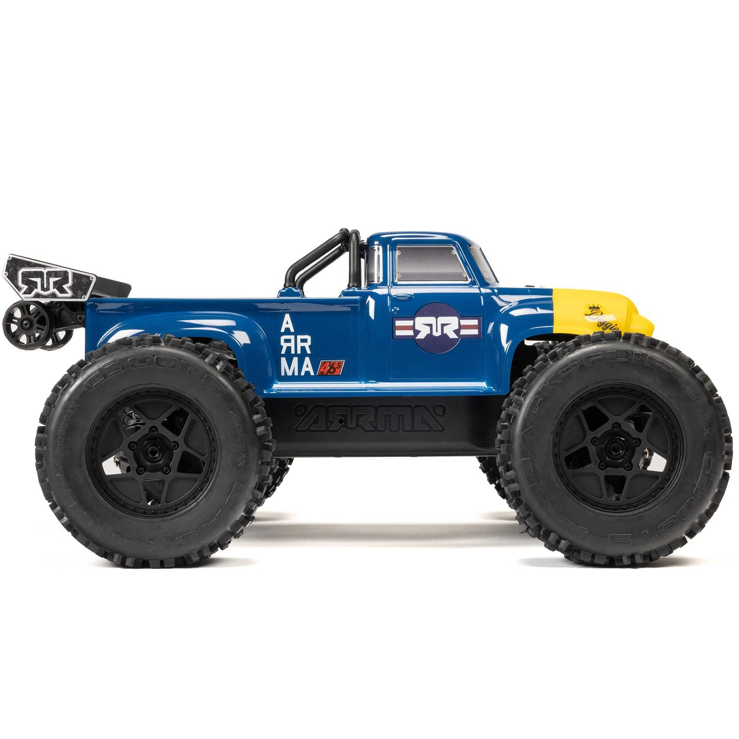 1/8 NOTORIOUS 4X4 6S BLX BRUSHLESS V6 STUNT TRUCK RTR (Blue)