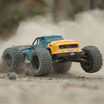 1/8 NOTORIOUS 4X4 6S BLX BRUSHLESS V6 STUNT TRUCK RTR (Blue)