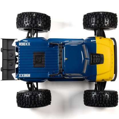 1/8 NOTORIOUS 4X4 6S BLX BRUSHLESS V6 STUNT TRUCK RTR (Blue)