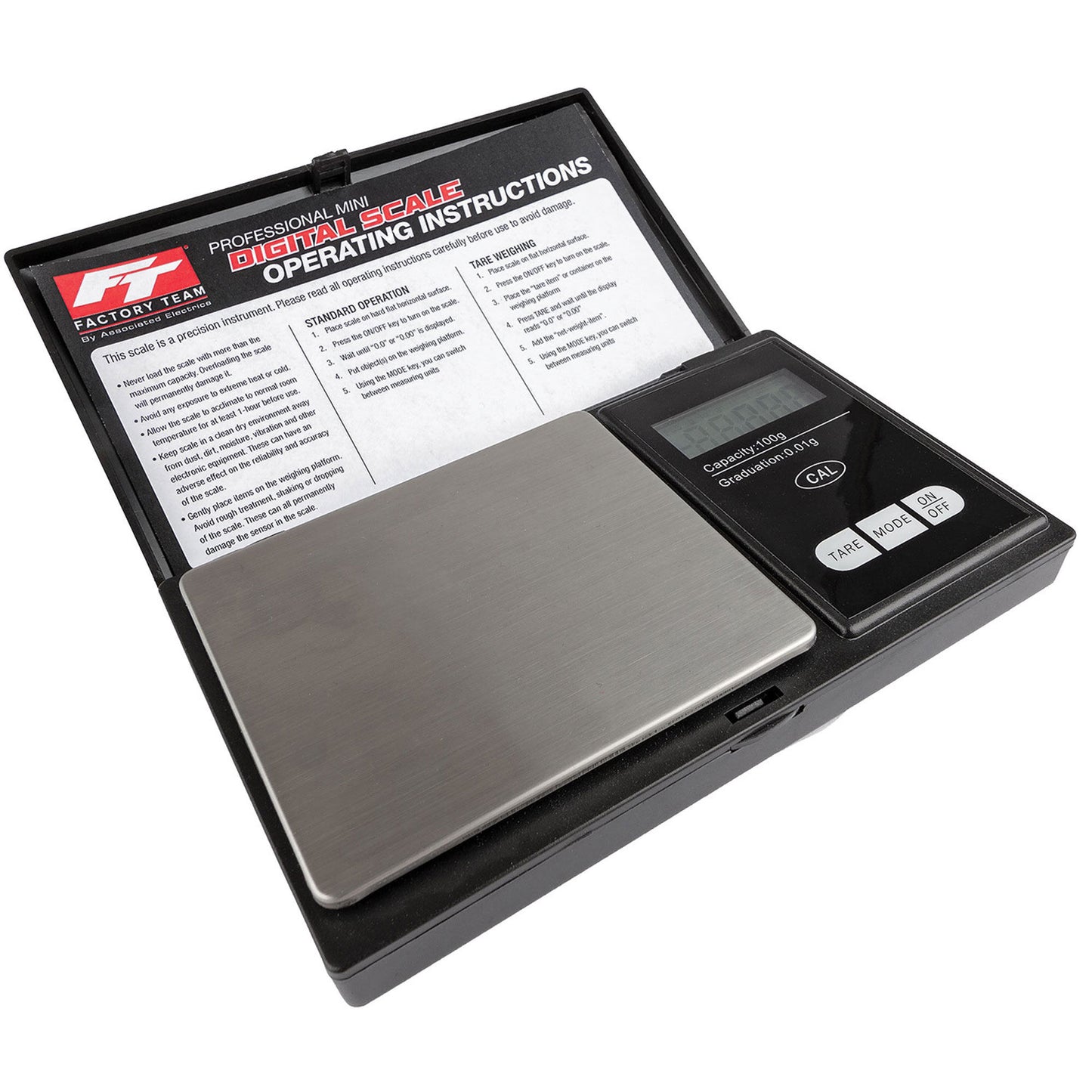 Factory Team Digital Scale 100/0.01g - Dirt Cheap RC SAVING YOU MONEY, ONE PART AT A TIME