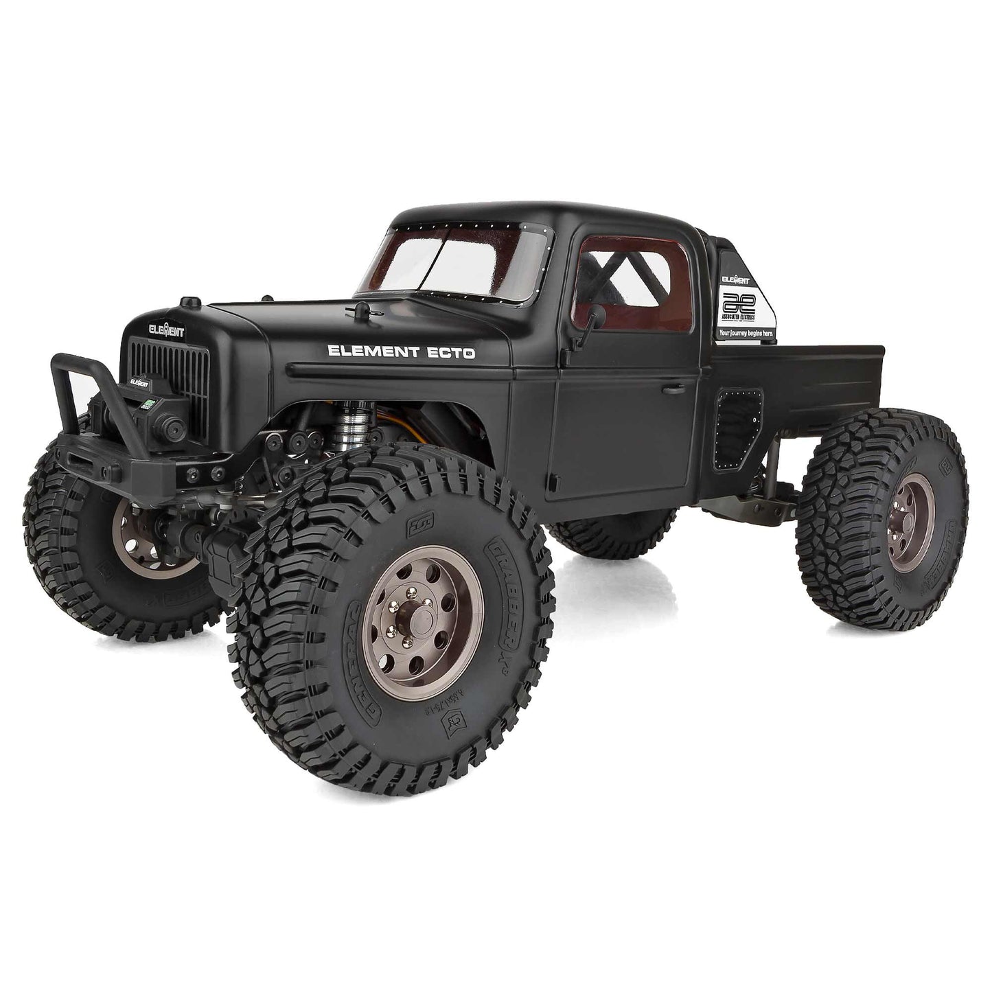 Enduro Trail Truck, Ecto Black RTR LiPo Combo