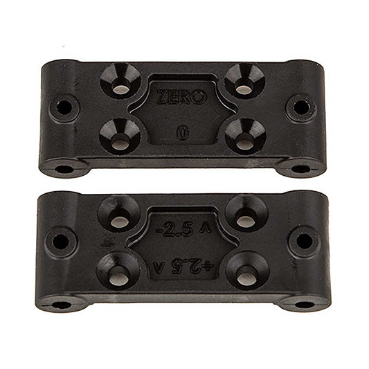 RC10B6.4 Front Bulkhead Set 0deg amd 2.5deg - Dirt Cheap RC SAVING YOU MONEY, ONE PART AT A TIME