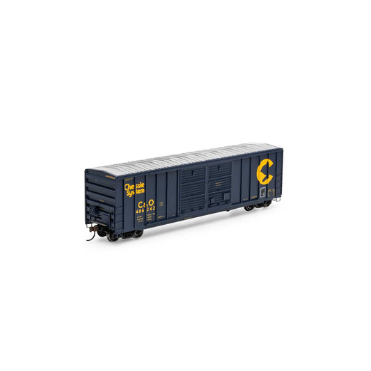 HO 50' FMC 5077 Double Door Box, C&O #486242 - Dirt Cheap RC SAVING YOU MONEY, ONE PART AT A TIME