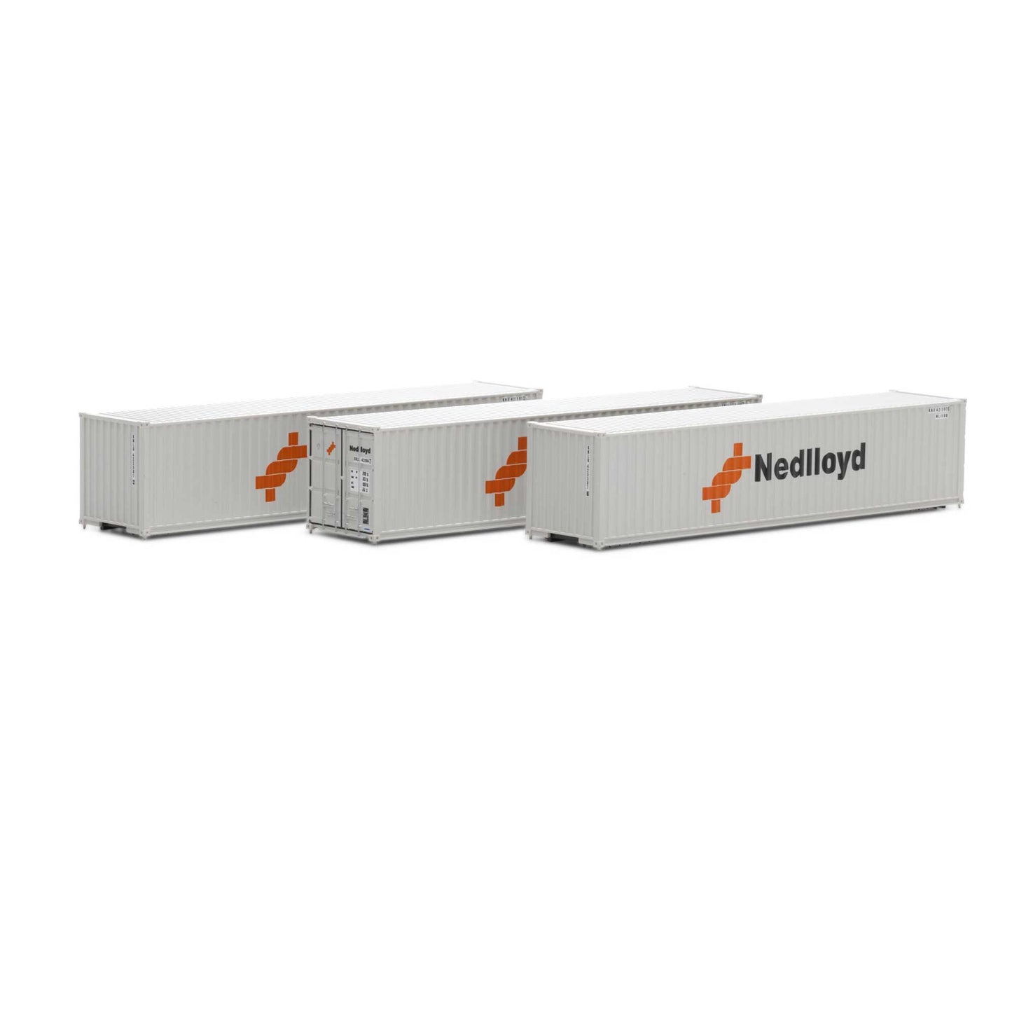 N 40' Corrugated Low Container, Nedlloyd #1 (3) - Dirt Cheap RC SAVING YOU MONEY, ONE PART AT A TIME