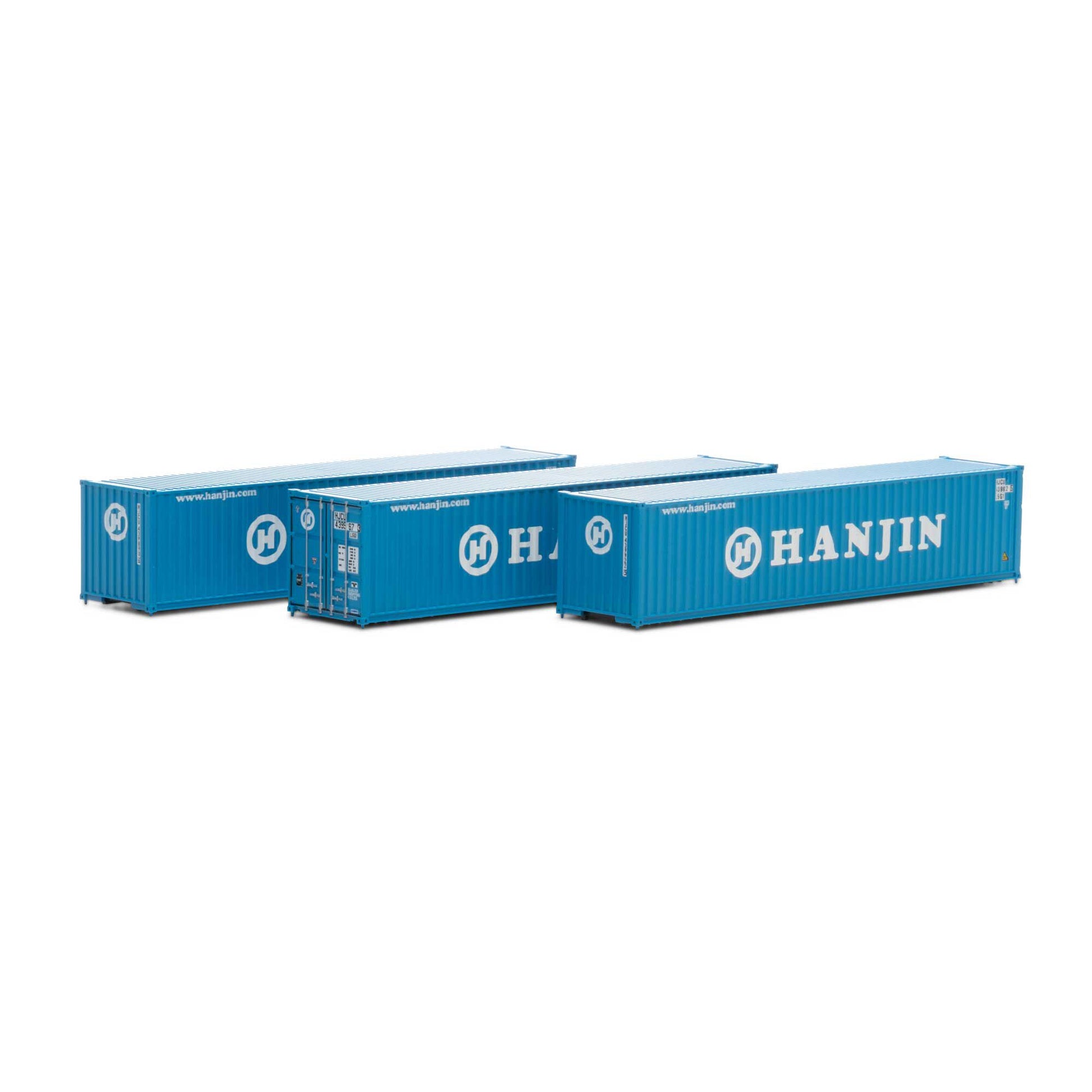 N 40' Corrugated Low-Cube Container, Hanjin #2 (3) - Dirt Cheap RC SAVING YOU MONEY, ONE PART AT A TIME