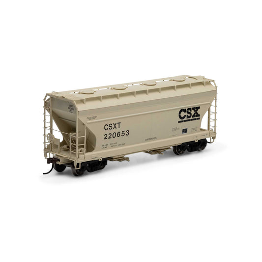 HO ACF 2970 Covered Hopper, CSXT #220653 - Dirt Cheap RC SAVING YOU MONEY, ONE PART AT A TIME