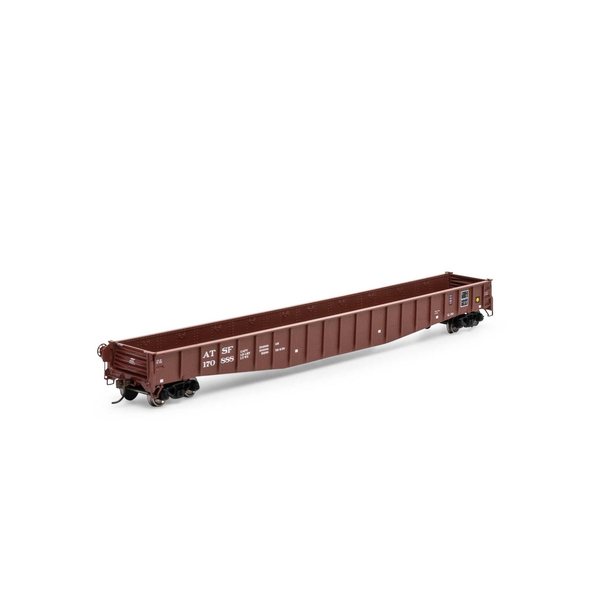 HO RTR 65'6" Mill Gondola, ATSF #170888 - Dirt Cheap RC SAVING YOU MONEY, ONE PART AT A TIME