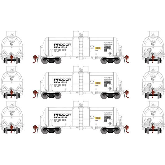 HO 13,600-Gallon Acid Tank, PROX, White (3) - Dirt Cheap RC SAVING YOU MONEY, ONE PART AT A TIME