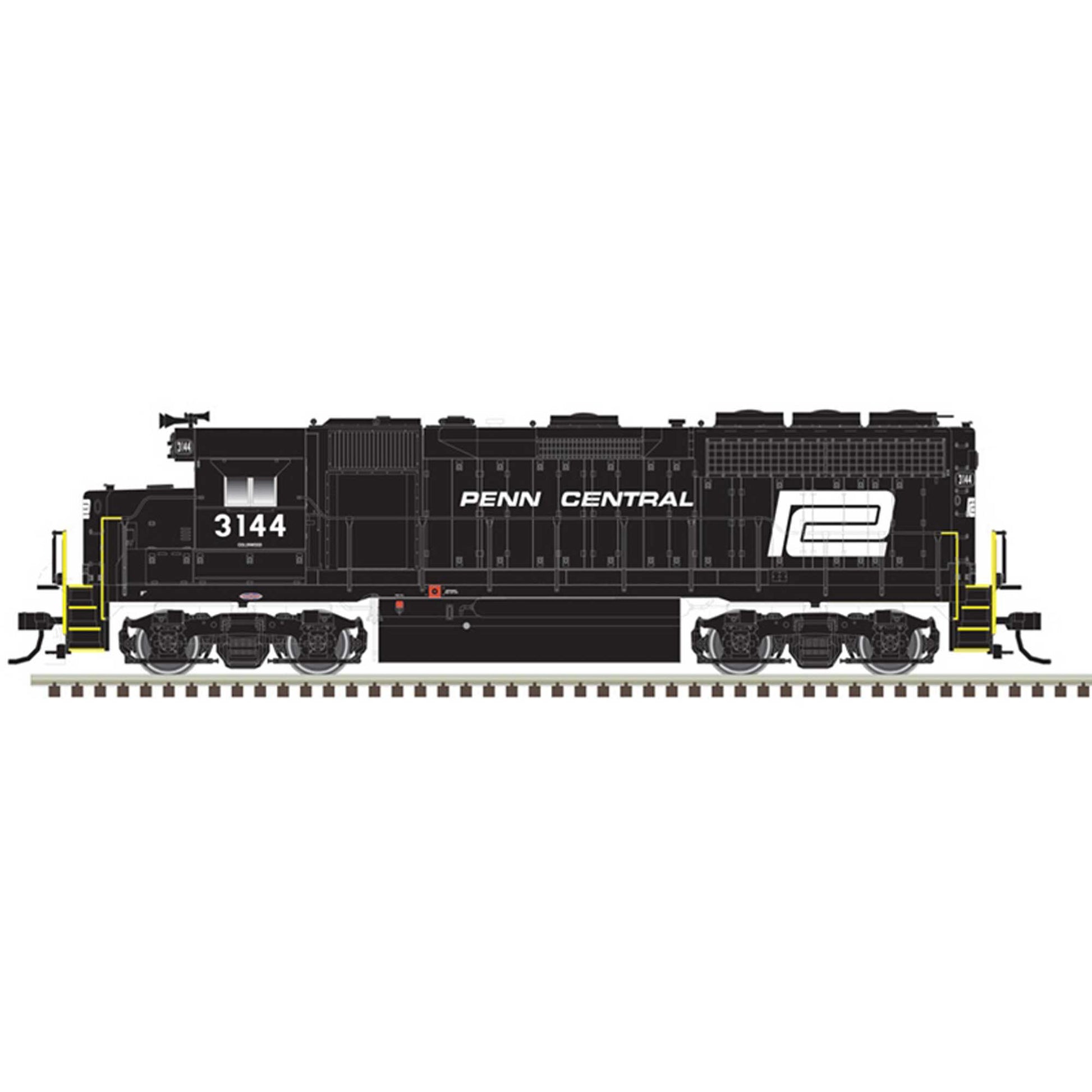 HO GP 40 Loco Penn Central 3166 - Dirt Cheap RC SAVING YOU MONEY, ONE PART AT A TIME